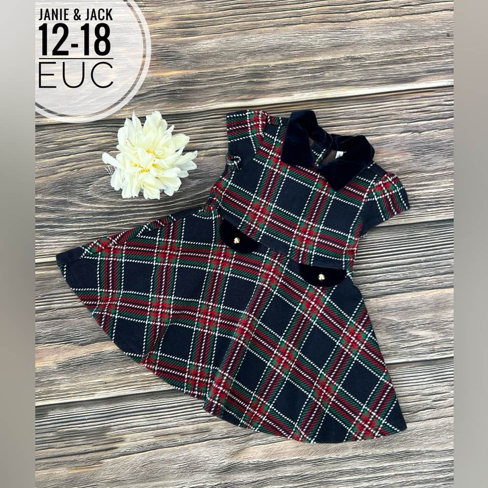 Janie & Jack plaid dress